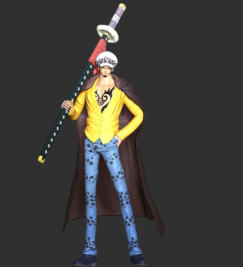 One Piece - Trafalgar Law 3D print model_2