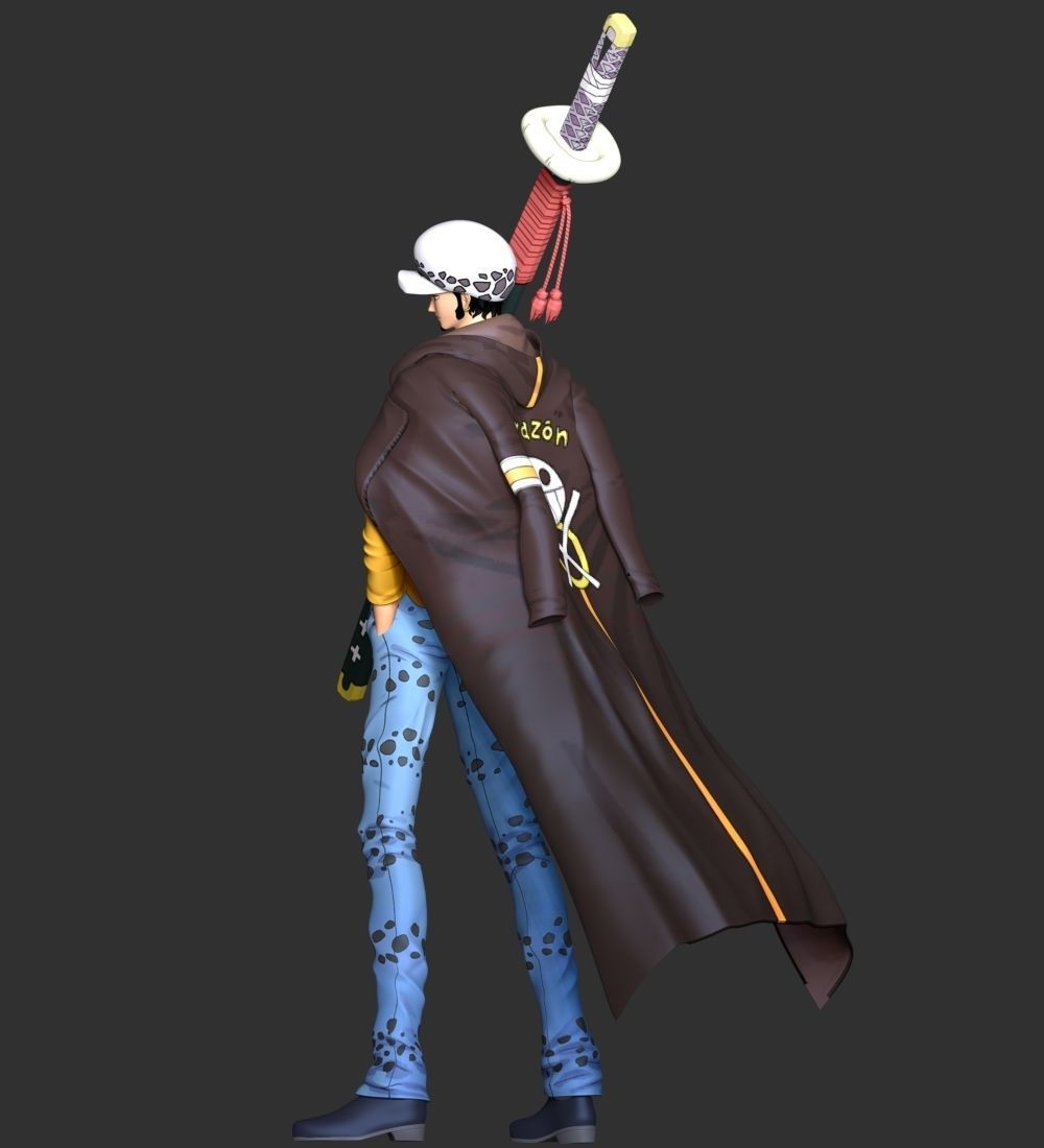 One Piece - Trafalgar Law 3D print model_7