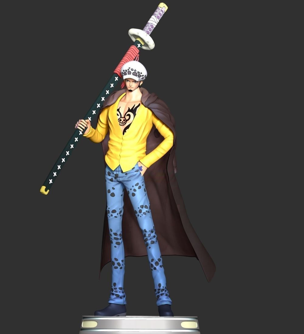 One Piece - Trafalgar Law 3D print model_1