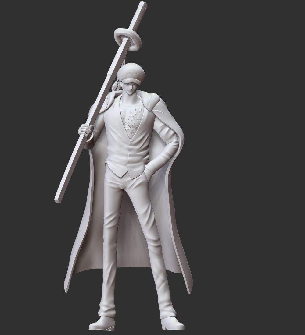 One Piece - Trafalgar Law 3D print model_9