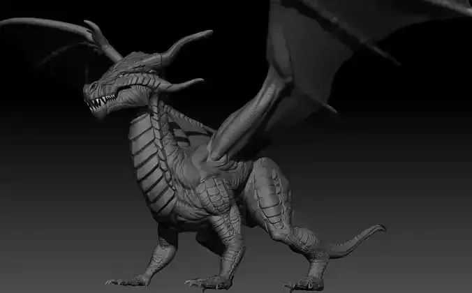 HighPoly Dragon