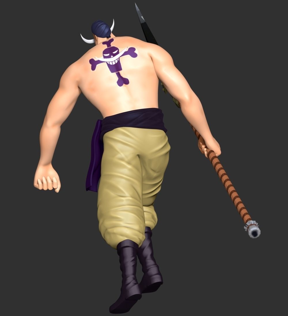 One Piece - Edward Newgate 3D print model_6