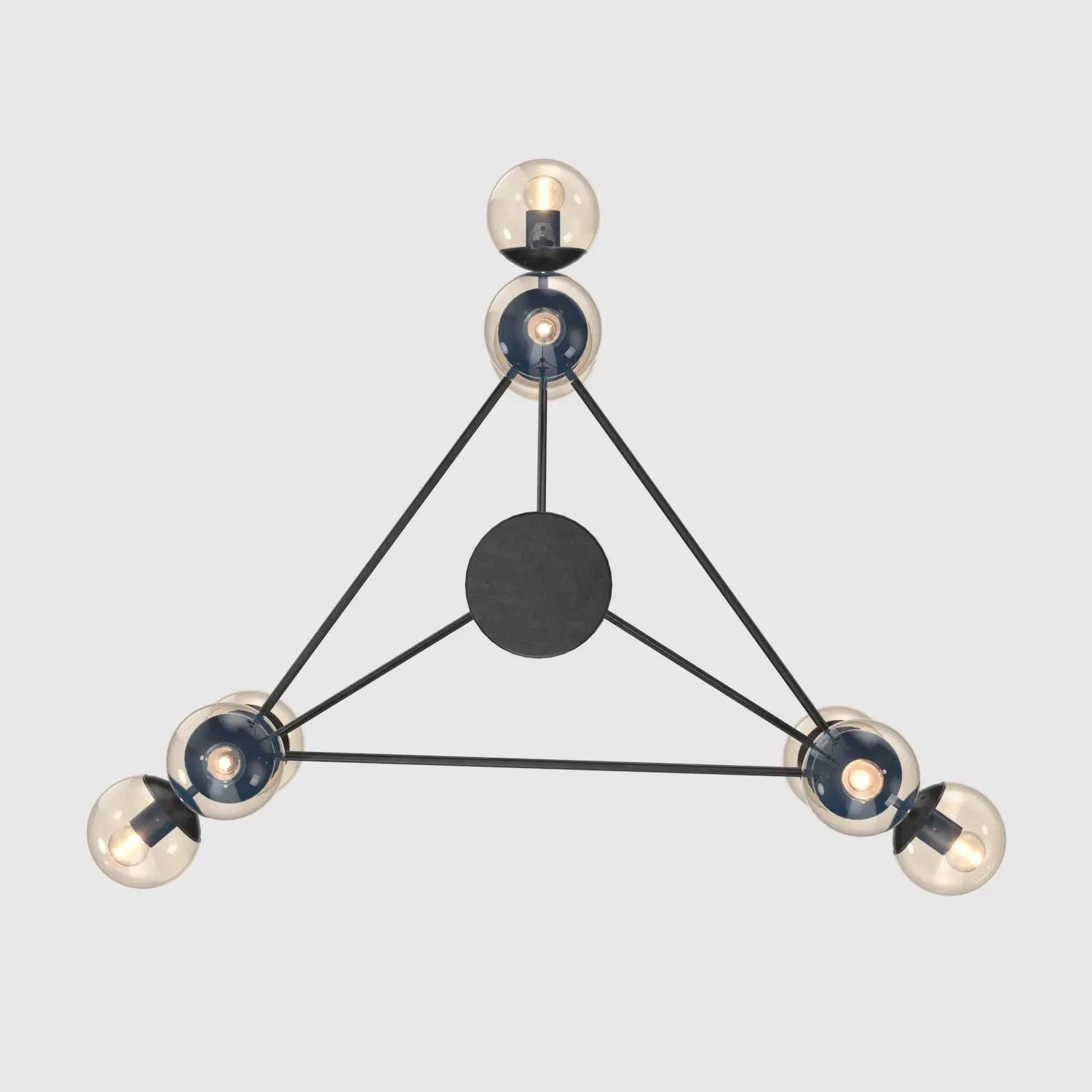 Possini Euro Gable 10-Light Modern Chandelier 3D model_4