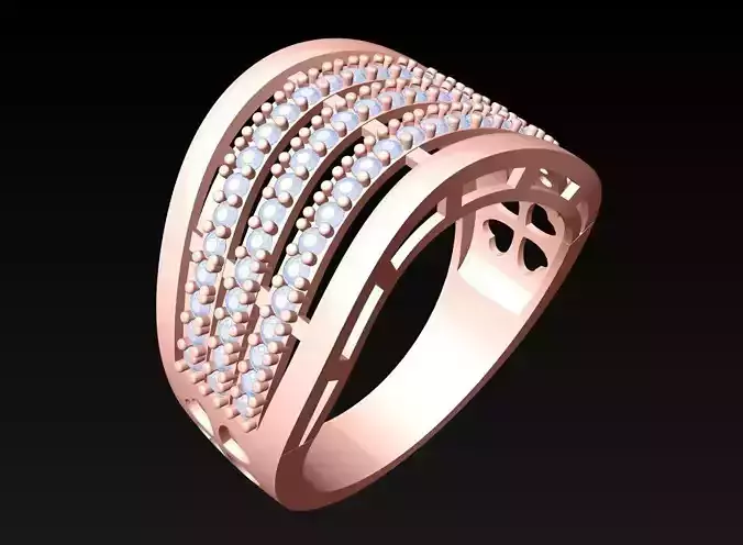 Diamond Ring - Womens Rings - SN811