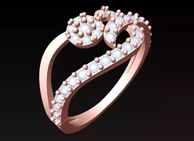 Diamond Ring - Womens Rings - SN818