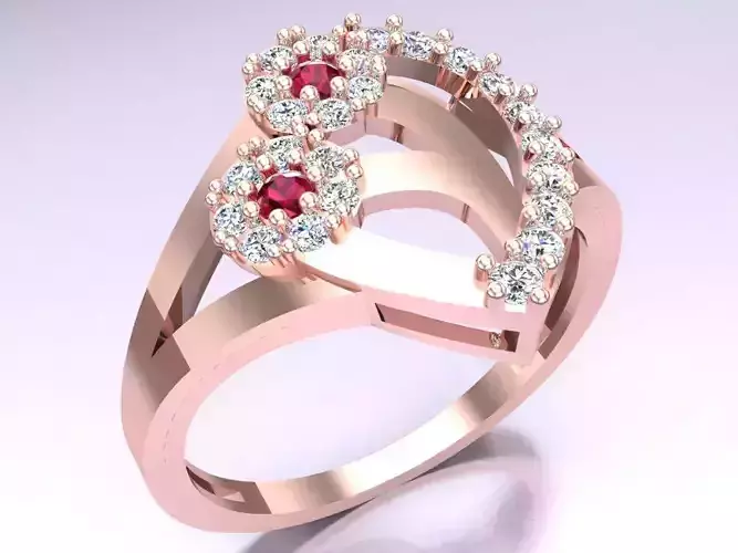 Diamond Ring - Womens Rings - SN810