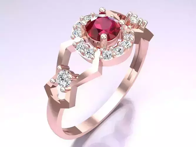 Diamond Ring - Womens Rings - SN823