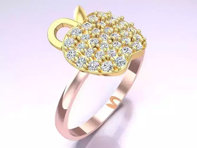 Apple Ring - Womens Rings - SN830