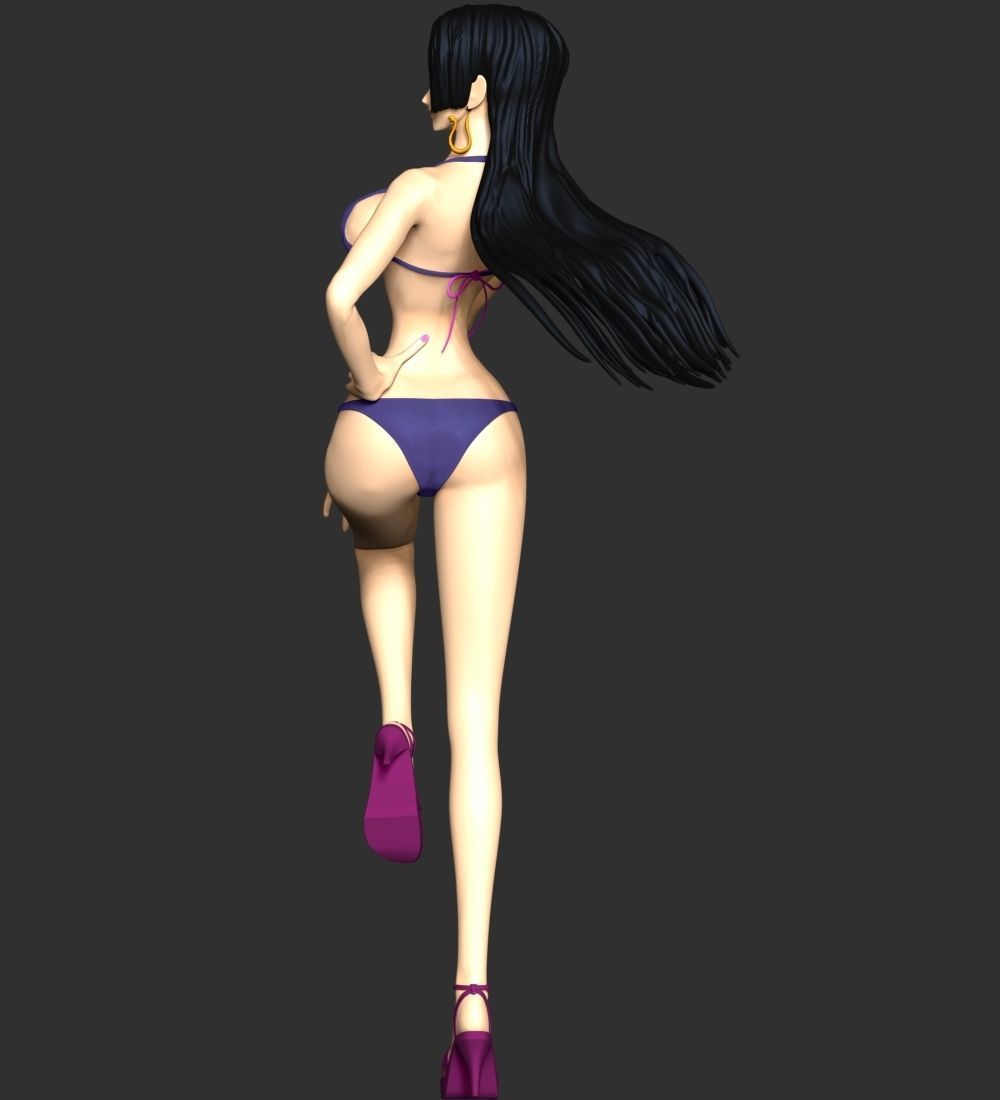 One Piece - Boa Hancock Swimsuit 3D print model_7