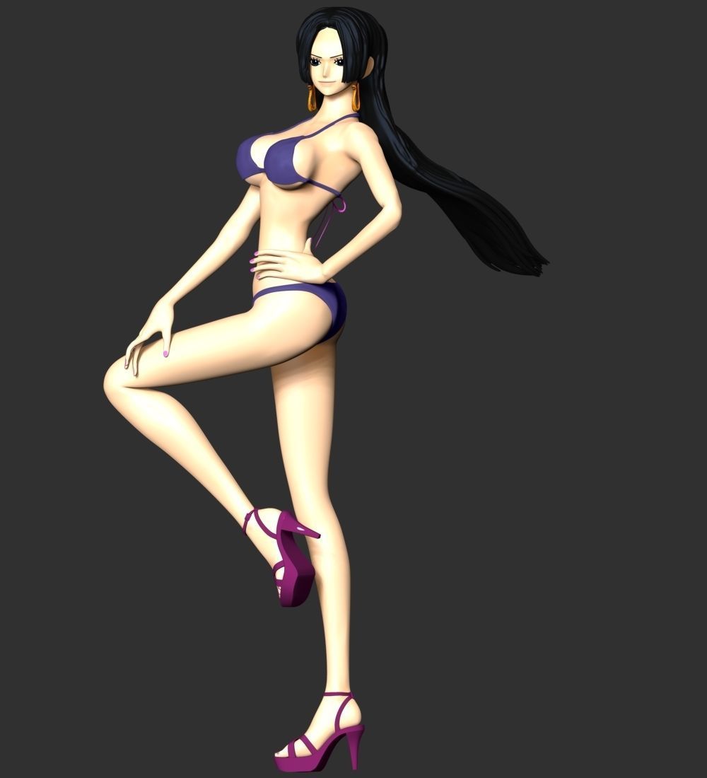 One Piece - Boa Hancock Swimsuit 3D print model_3