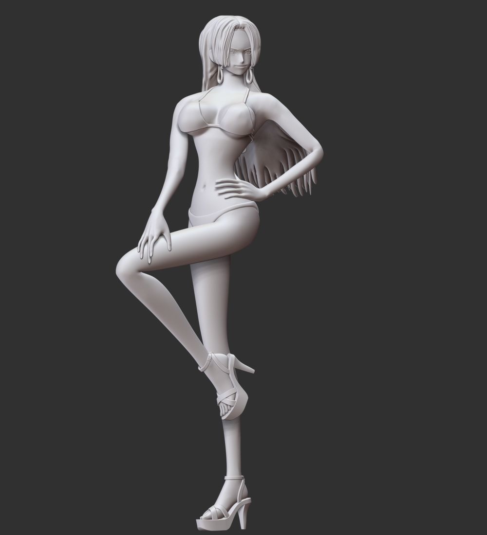One Piece - Boa Hancock Swimsuit 3D print model_10