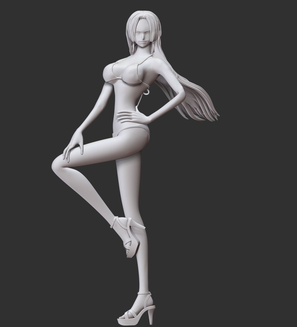 One Piece - Boa Hancock Swimsuit 3D print model_4