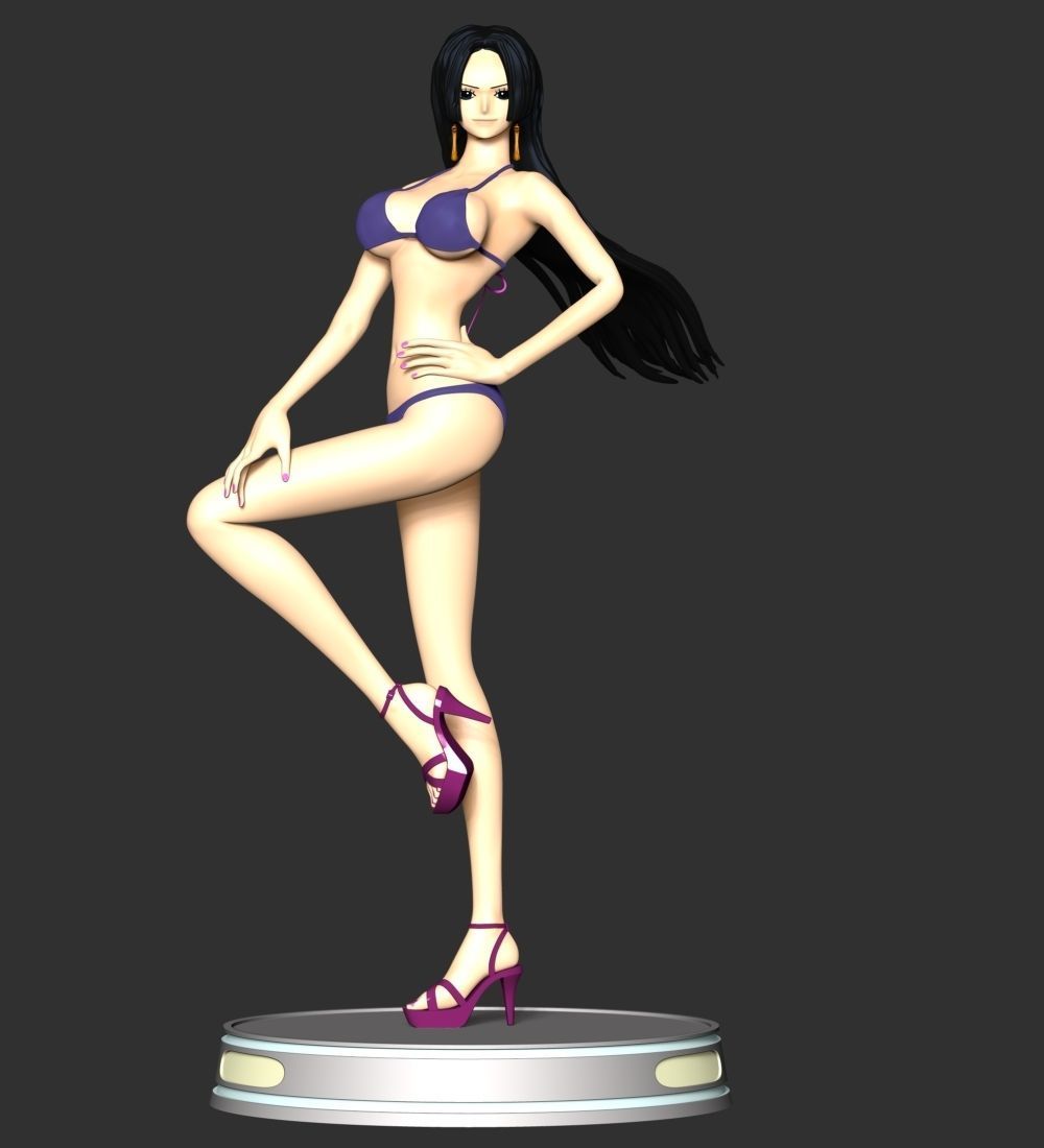 One Piece - Boa Hancock Swimsuit 3D print model_1