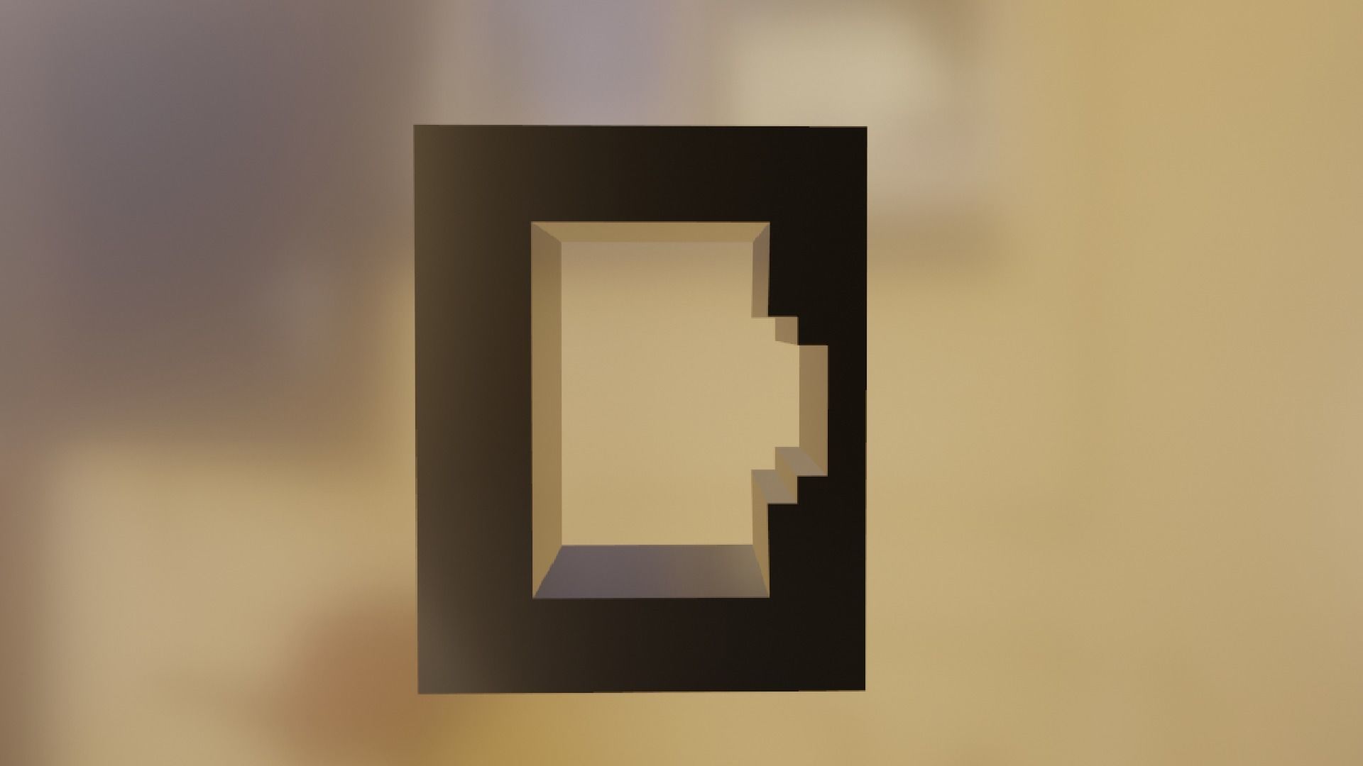 TV Ports Low-poly 3D model_40