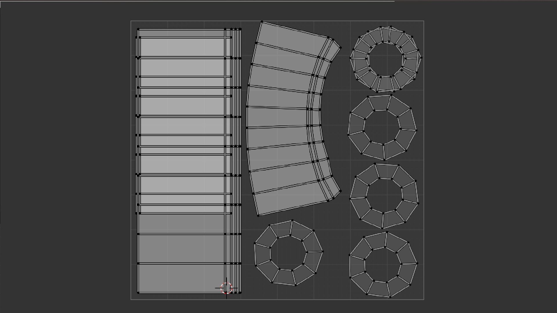 TV Ports Low-poly 3D model_16