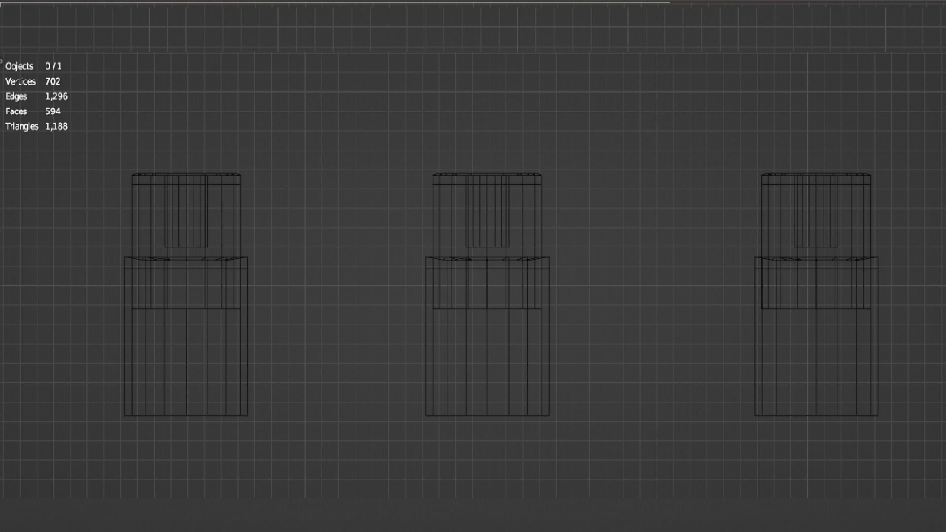 TV Ports Low-poly 3D model_14