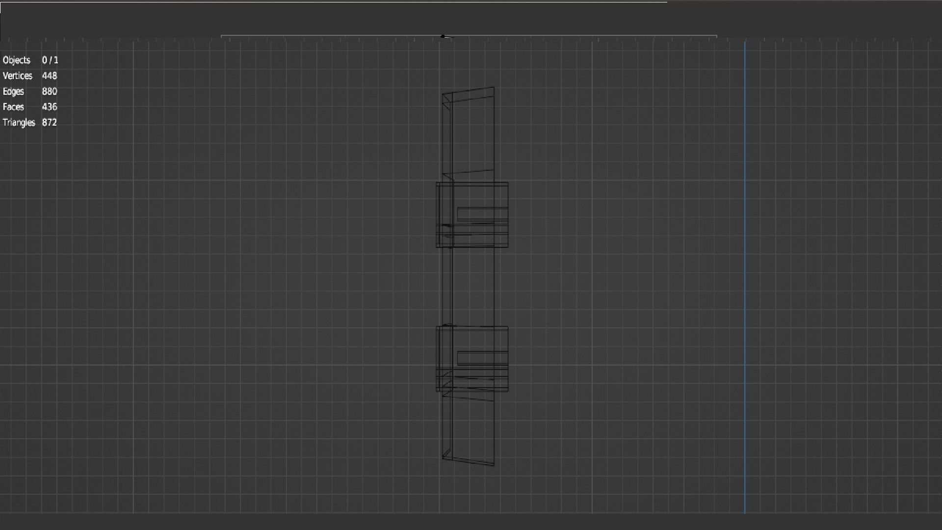 TV Ports Low-poly 3D model_19