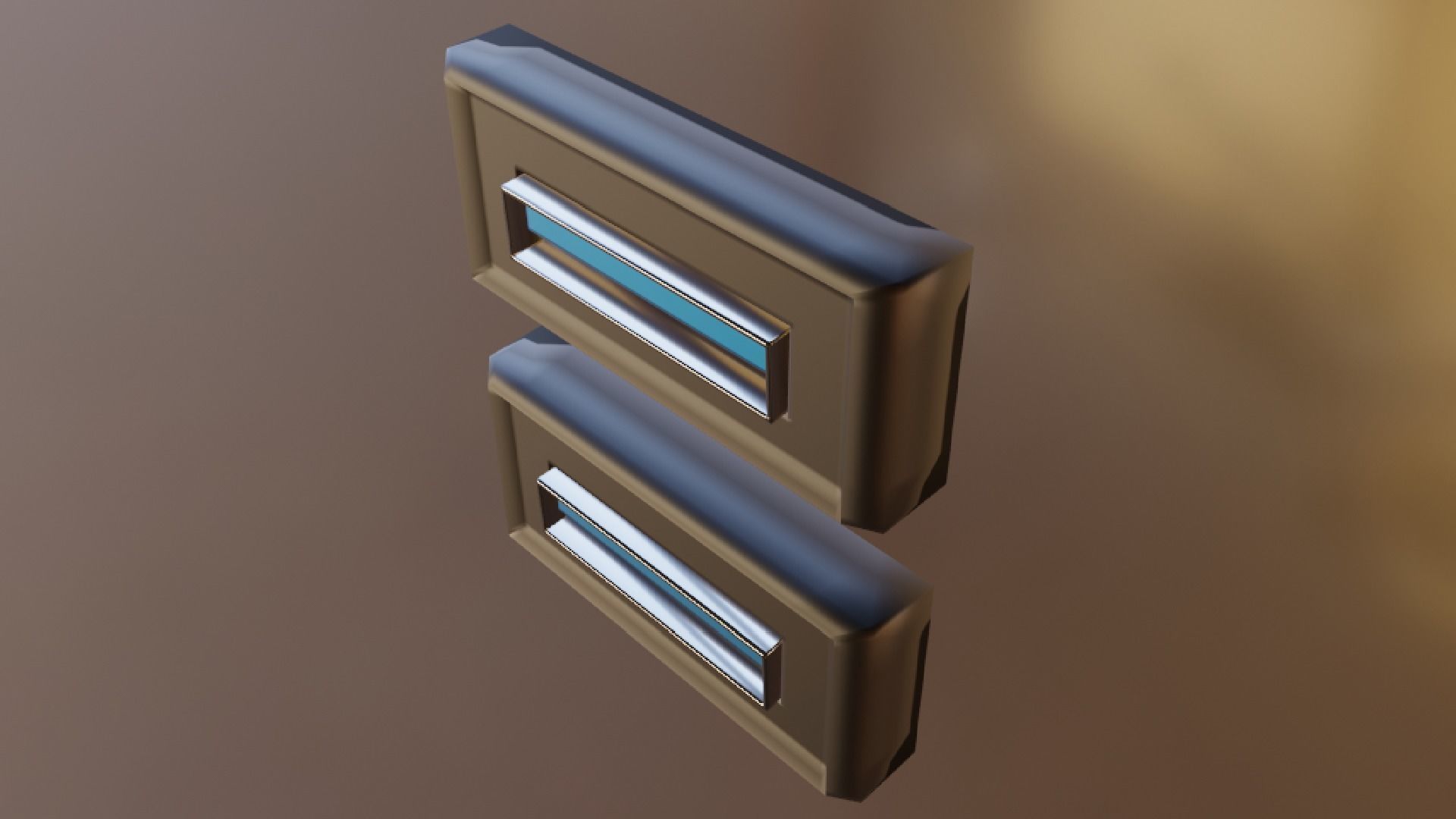 TV Ports Low-poly 3D model_35