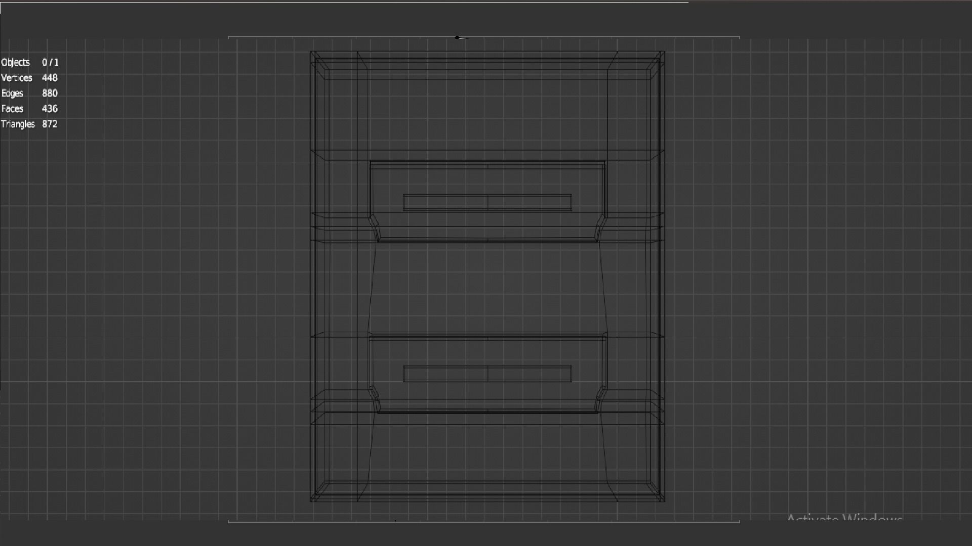TV Ports Low-poly 3D model_17