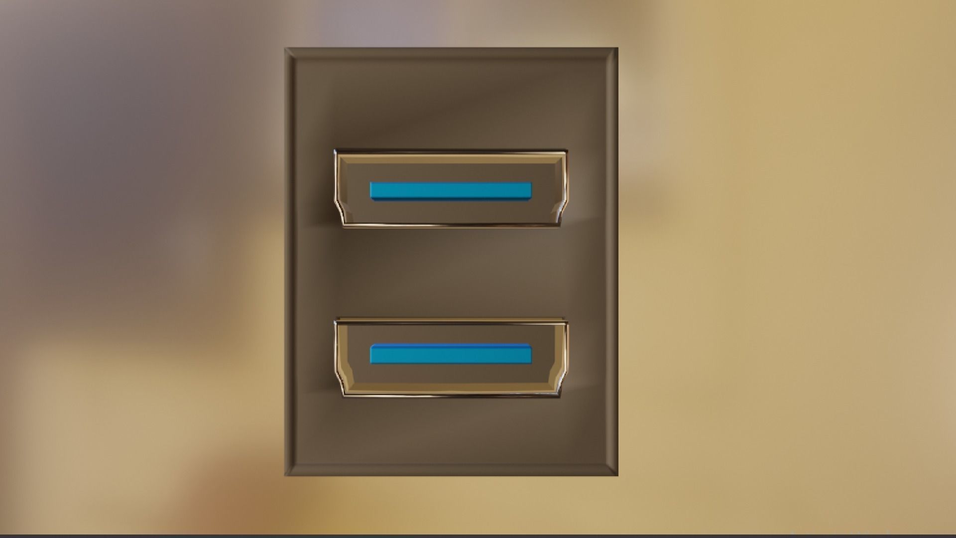 TV Ports Low-poly 3D model_24