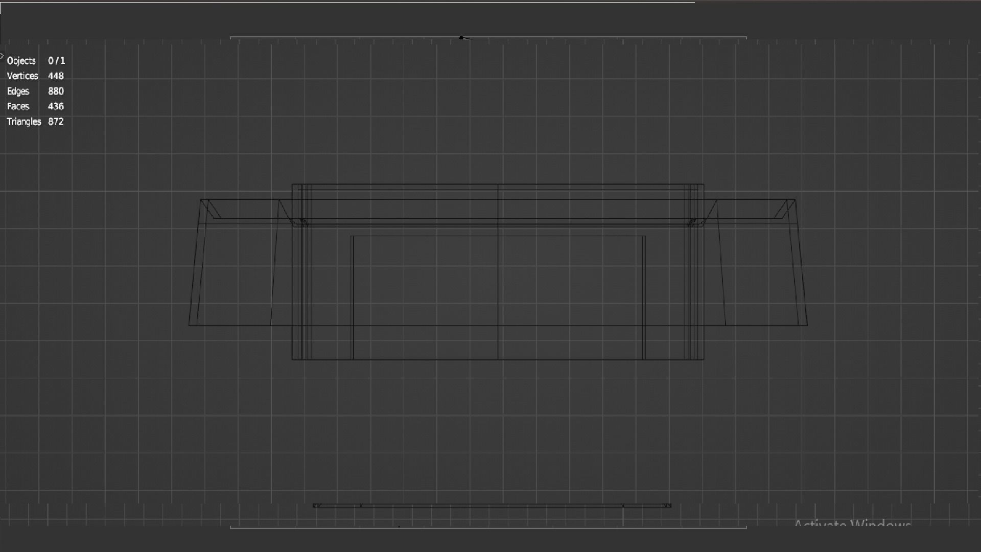 TV Ports Low-poly 3D model_18