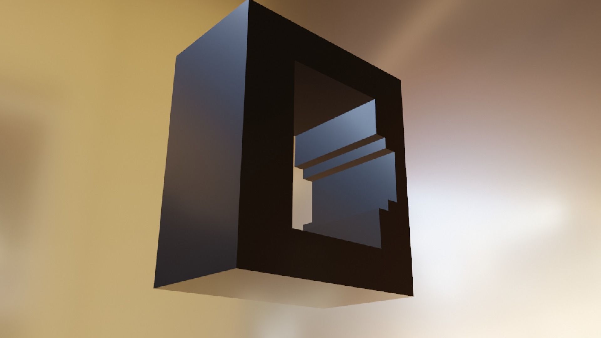 TV Ports Low-poly 3D model_42