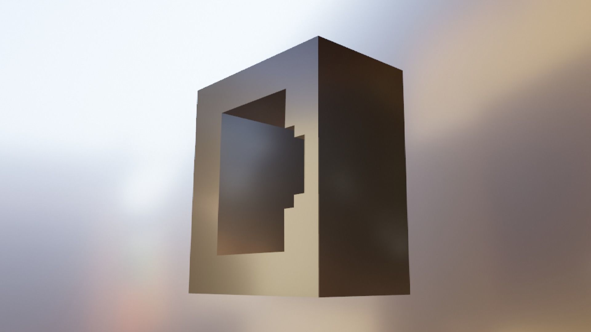 TV Ports Low-poly 3D model_41