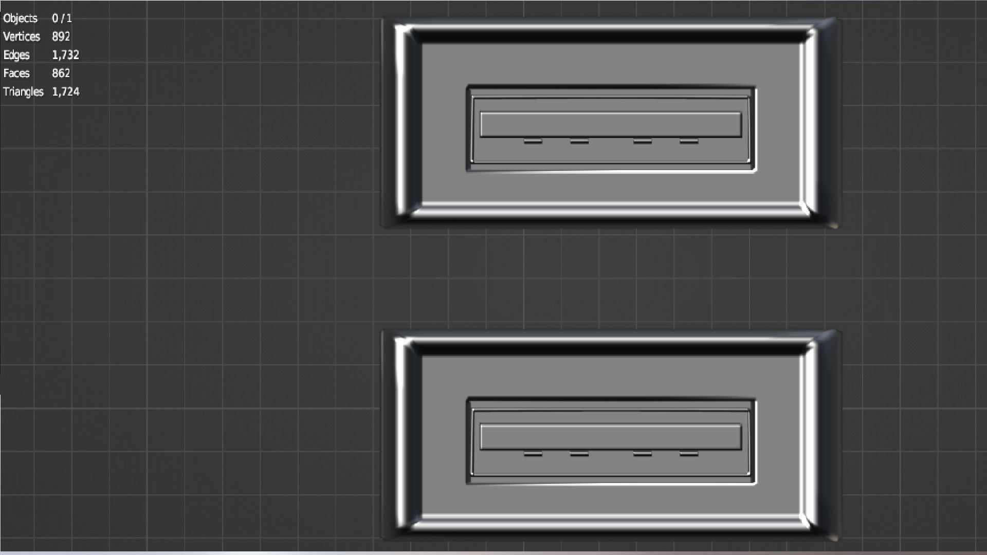 TV Ports Low-poly 3D model_37