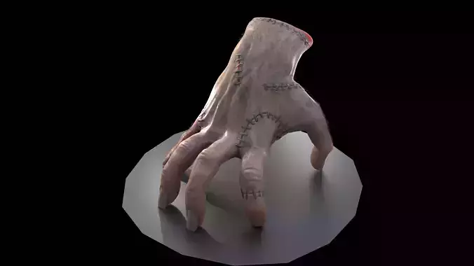 The thing Rigged Model-Highpoly Model-Animated Free low-poly 3D model