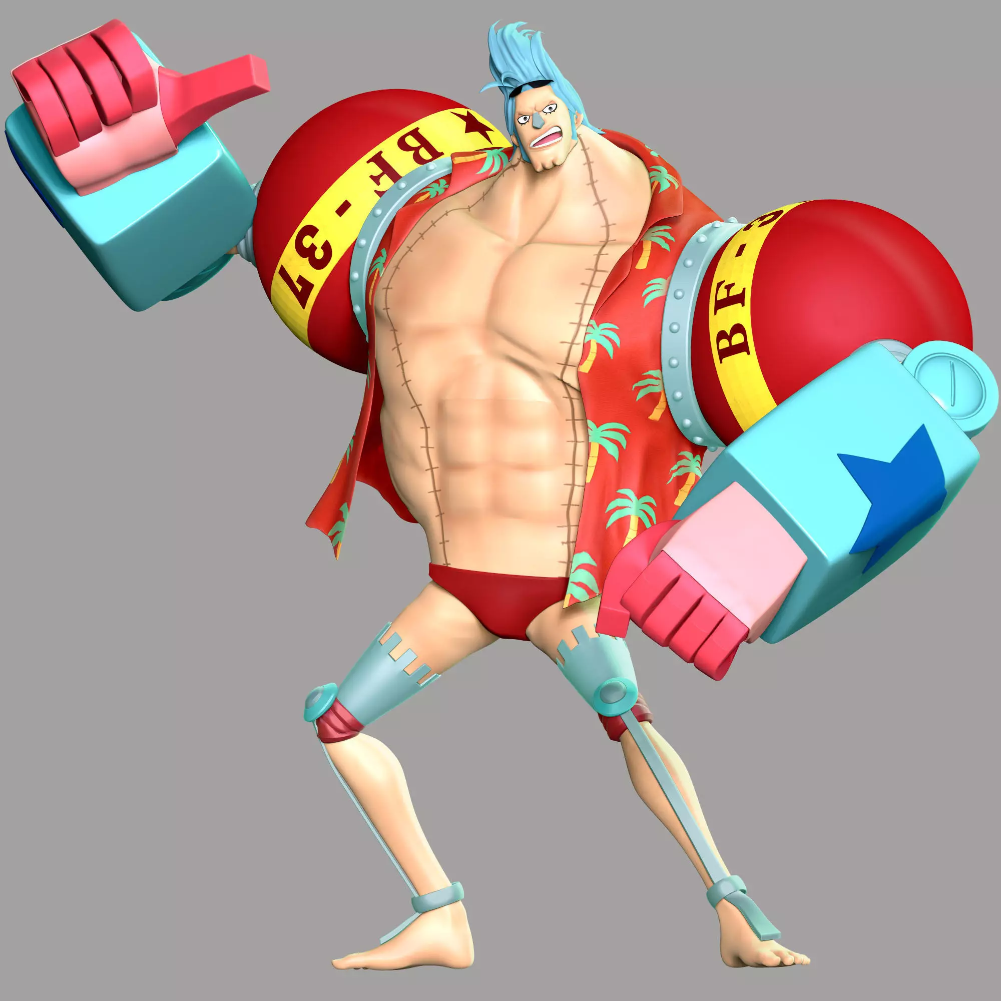 One Piece - Franky 3D print model