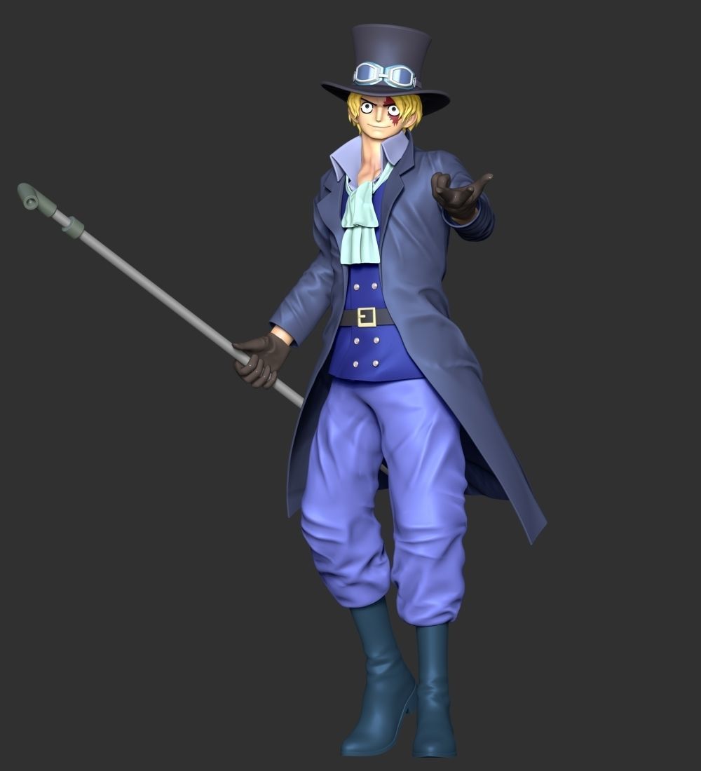 One Piece - Sabo 3D print model_1