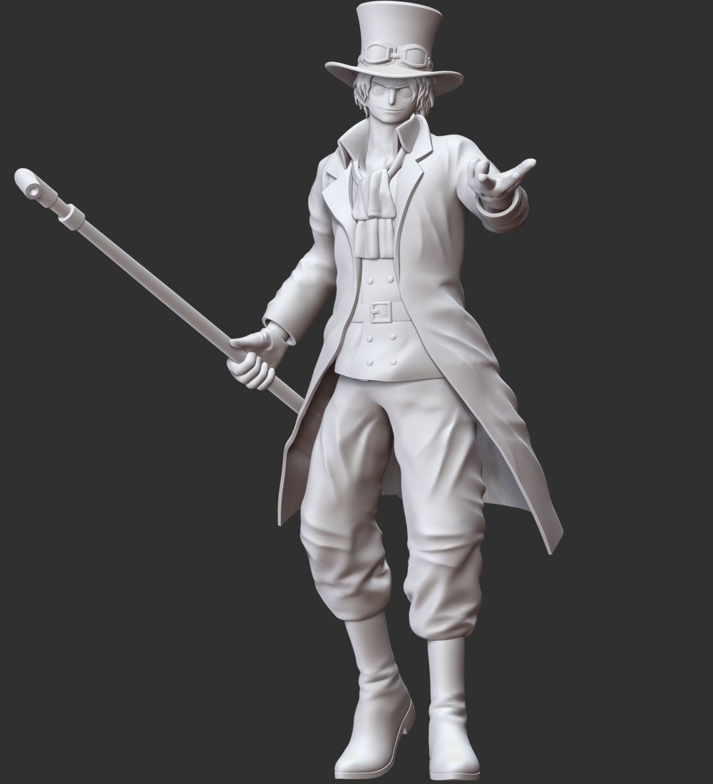 One Piece - Sabo 3D print model_4