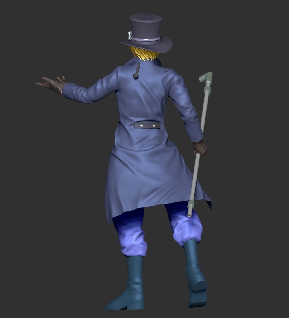 One Piece - Sabo 3D print model_8