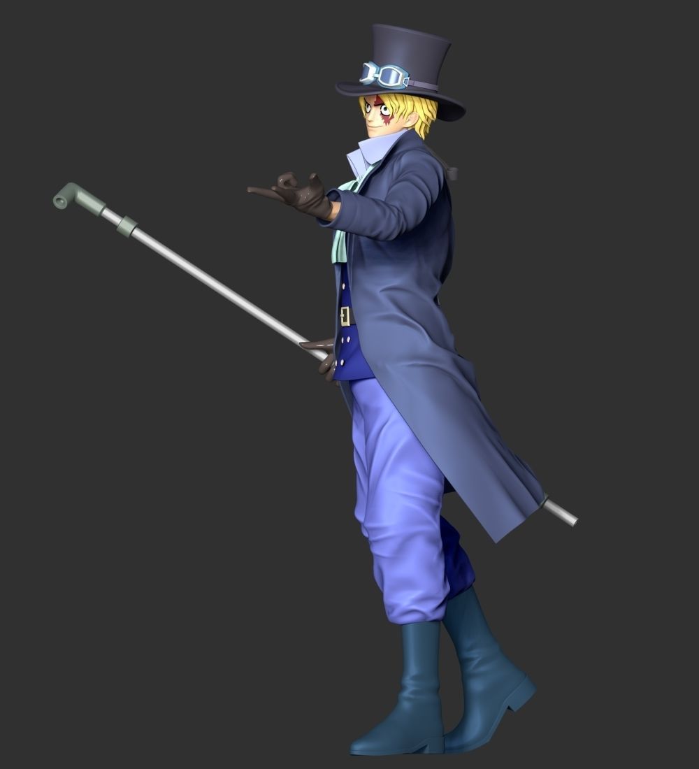 One Piece - Sabo 3D print model_5