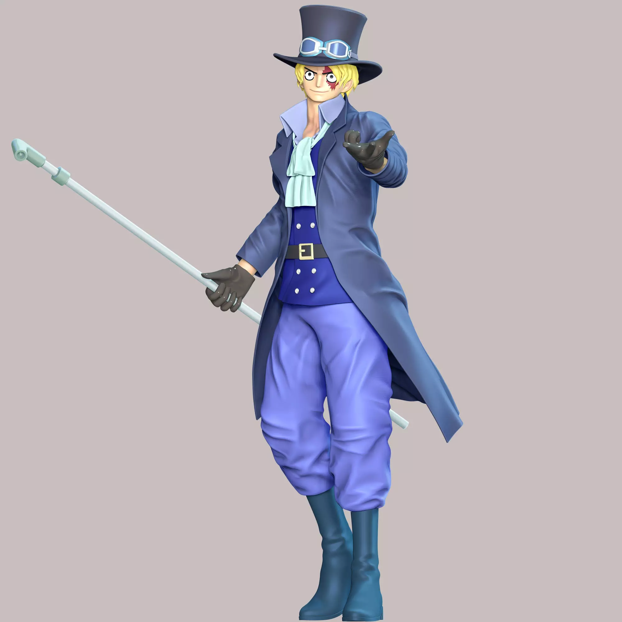 One Piece - Sabo 3D print model_0