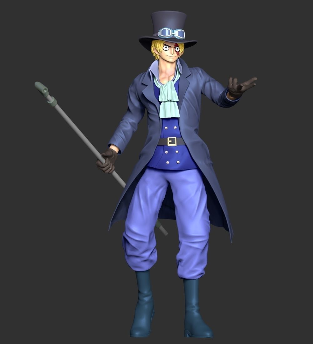 One Piece - Sabo 3D print model_2