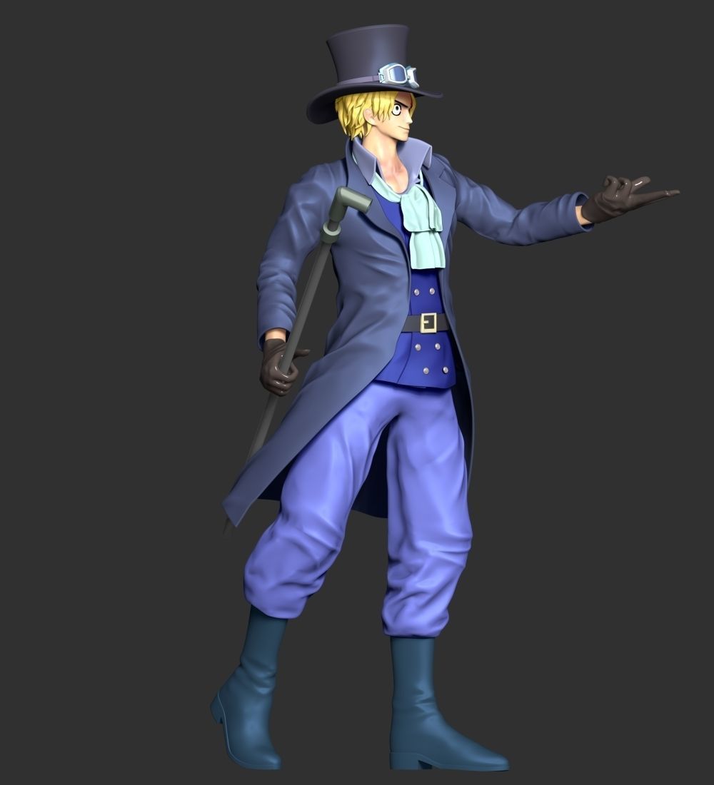 One Piece - Sabo 3D print model_6