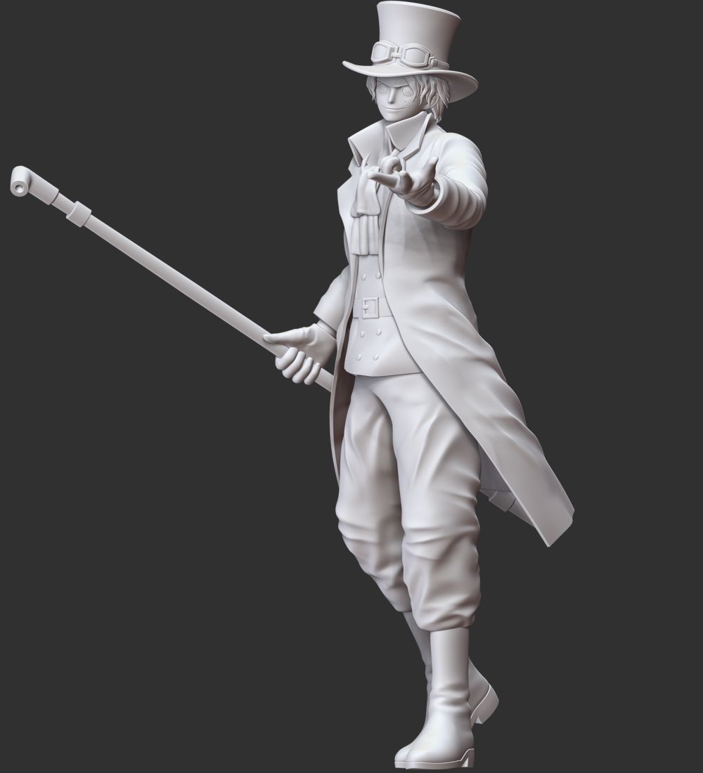 One Piece - Sabo 3D print model_9