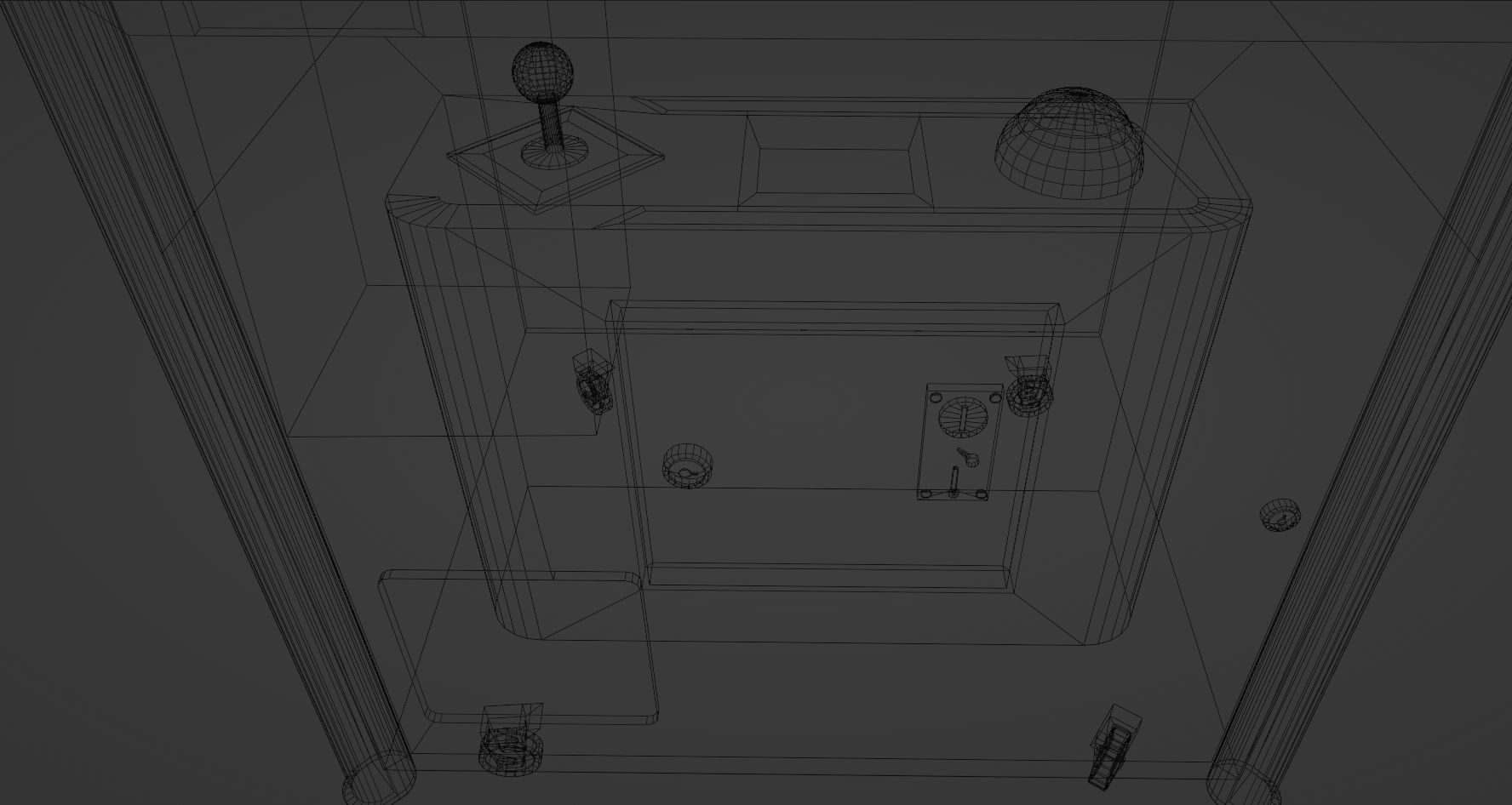 Minecraft Claw Machine Low-poly 3D model_7