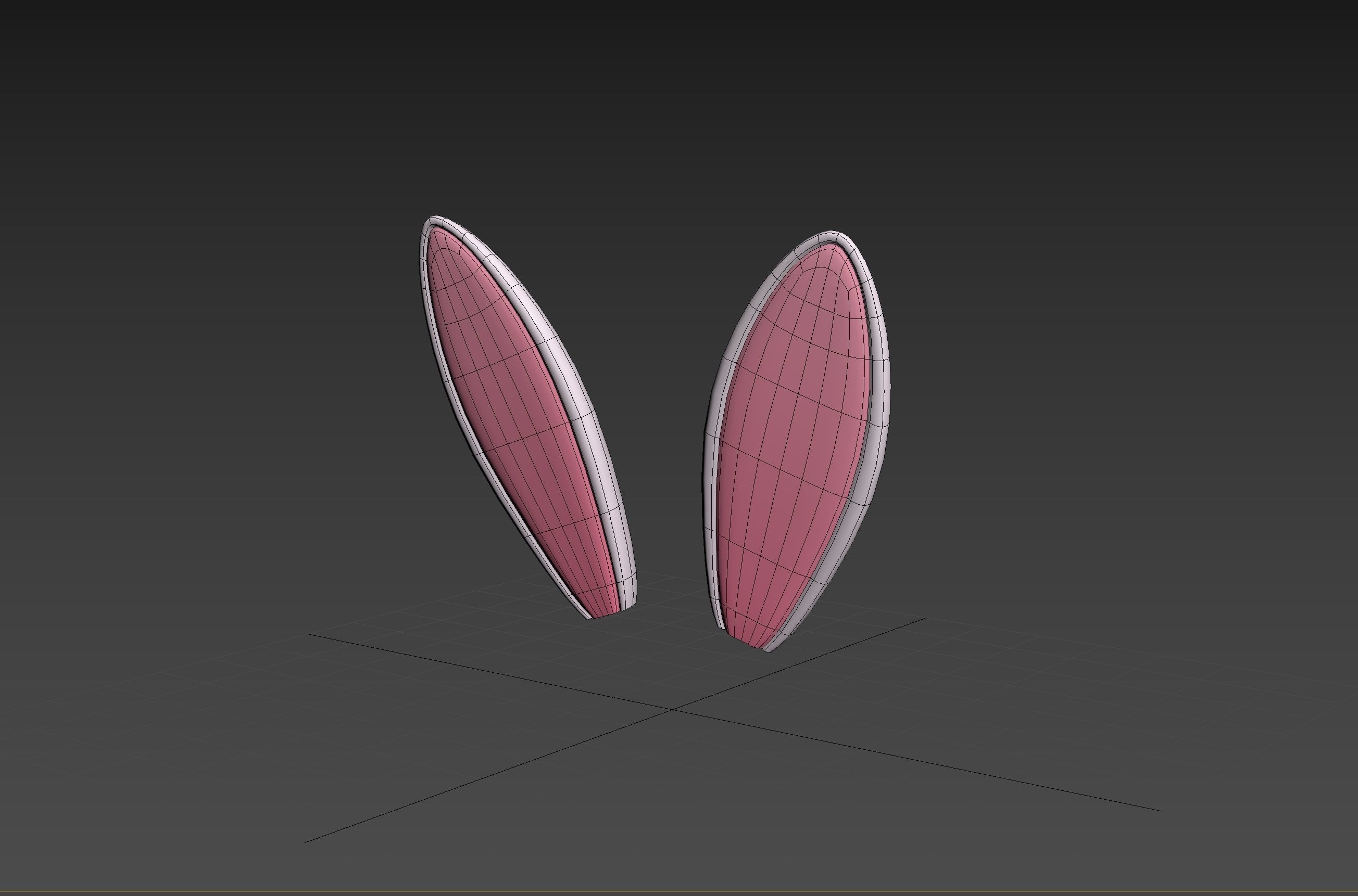 Rabbit Ear 3D model_23