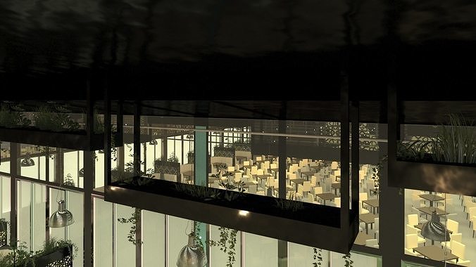Flower bed 3D model