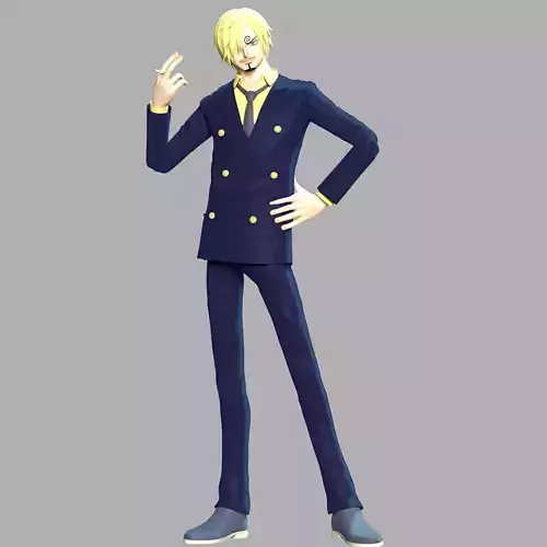 One Piece - Sanji 3D print model