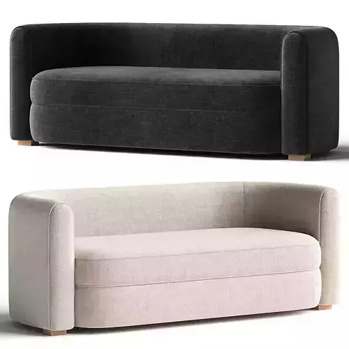 Buenos aires Sofa Low-poly 3D model