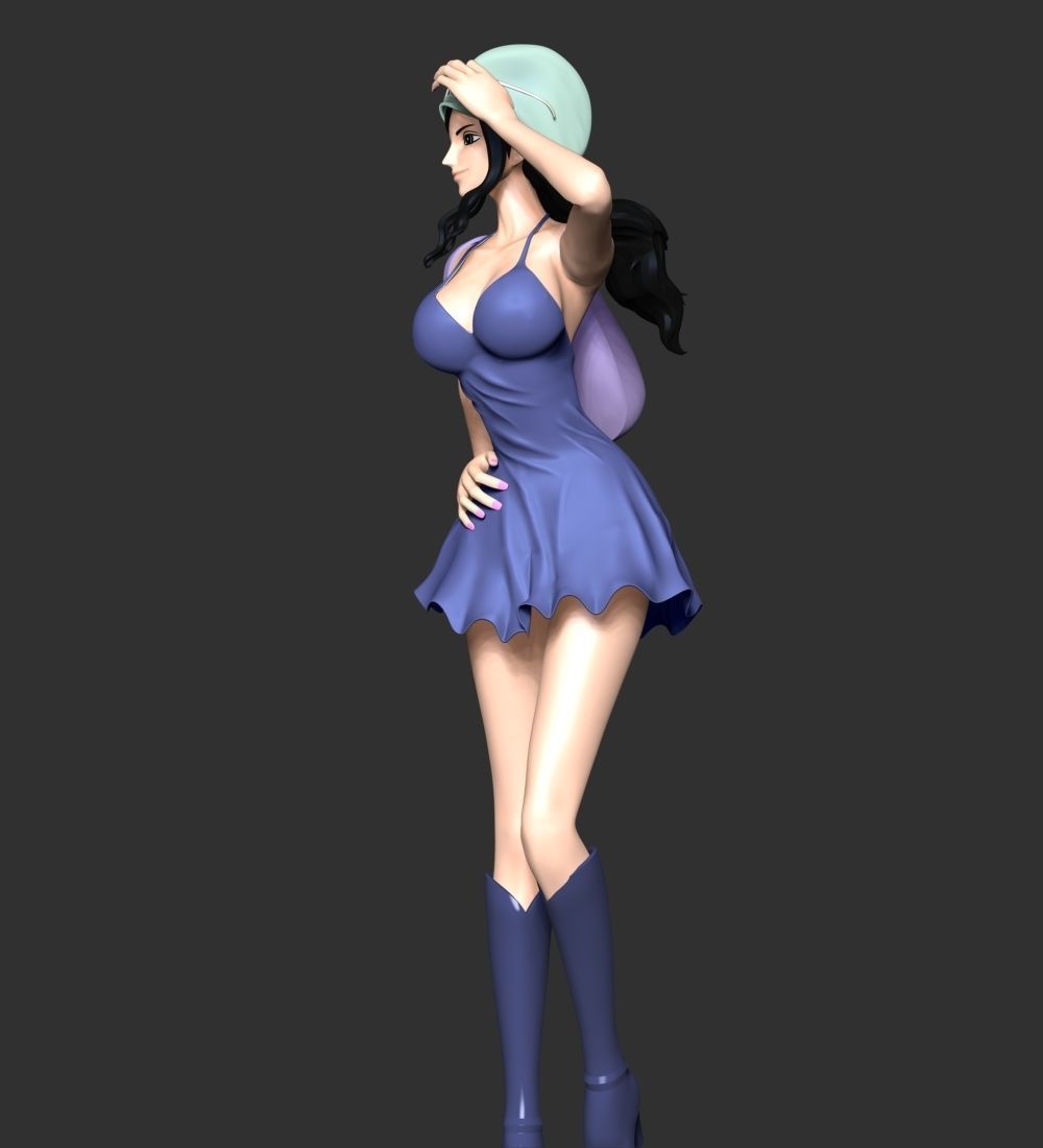 One Piece - Nico Robin 3D print model_8