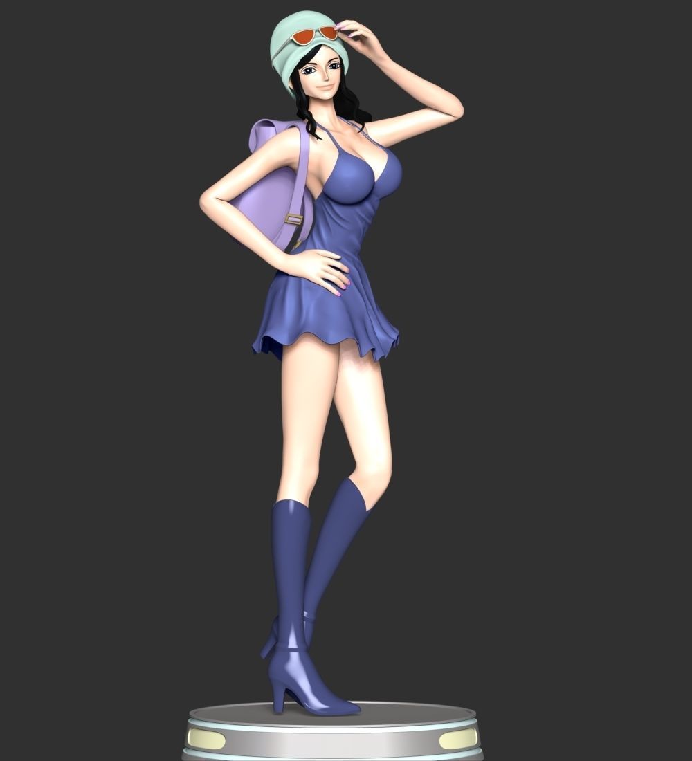 One Piece - Nico Robin 3D print model_1