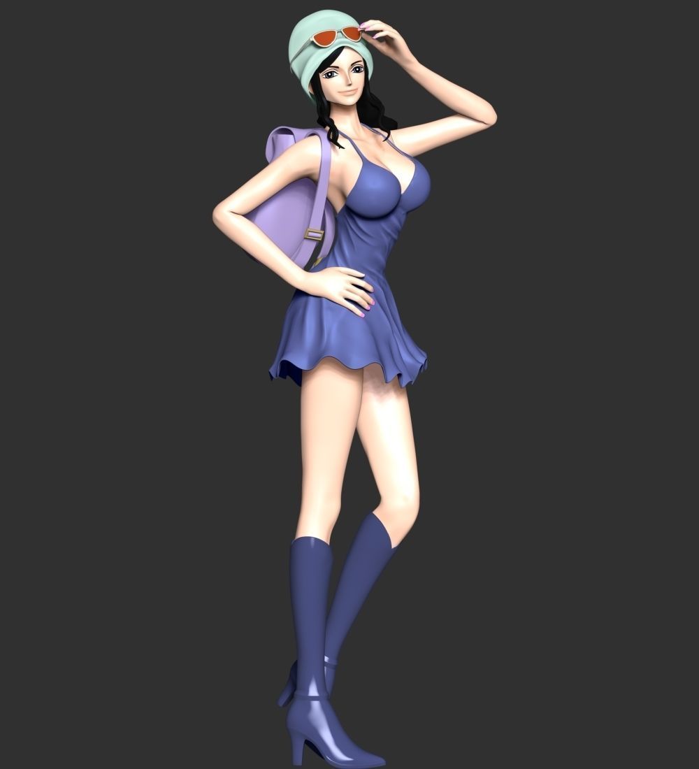 One Piece - Nico Robin 3D print model_2