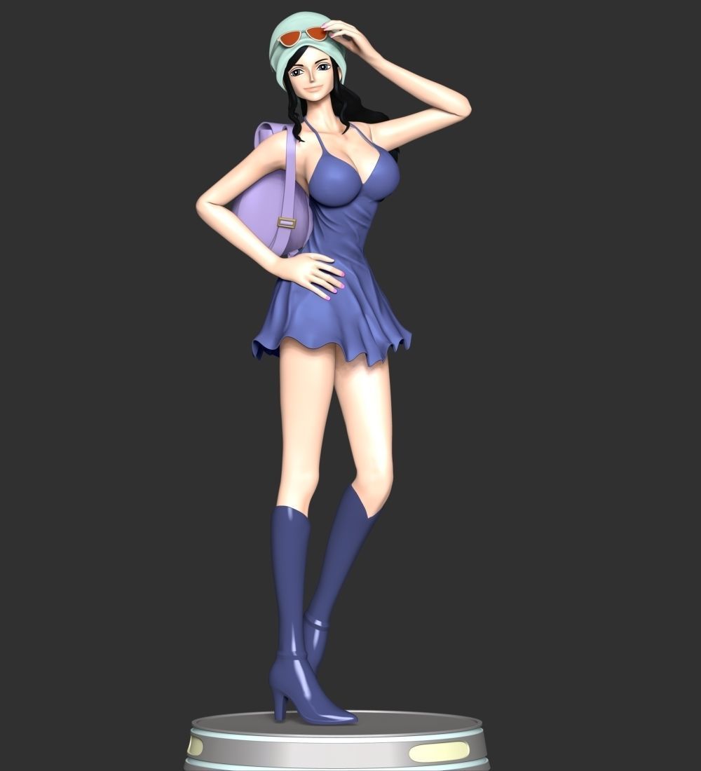 One Piece - Nico Robin 3D print model_11