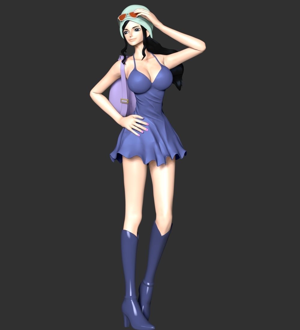 One Piece - Nico Robin 3D print model_5