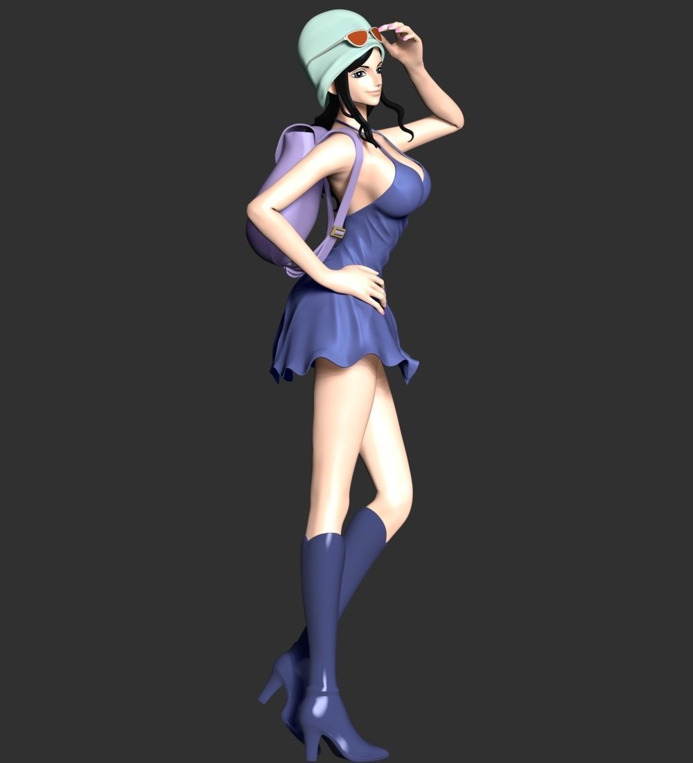 One Piece - Nico Robin 3D print model_6