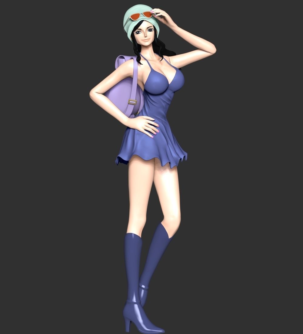 One Piece - Nico Robin 3D print model_3